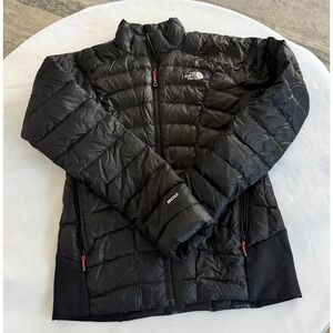 The North Face Summit Series 800 Pro Jacket Womens Small Black Full Zip Thermal